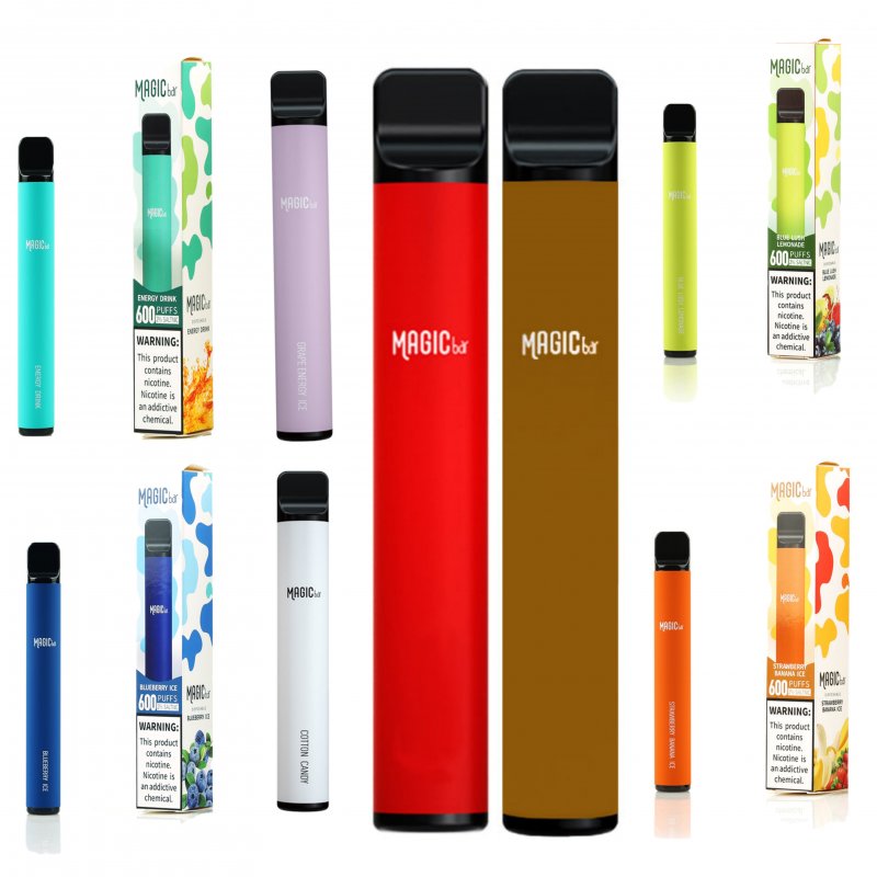 Magic Bar 600 Pack Of 10 Puffs Disposable Vape